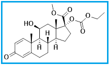 LOTEPREDNOL ETABONATE 17-CARBOXYLIC ACID METHYL ESTER